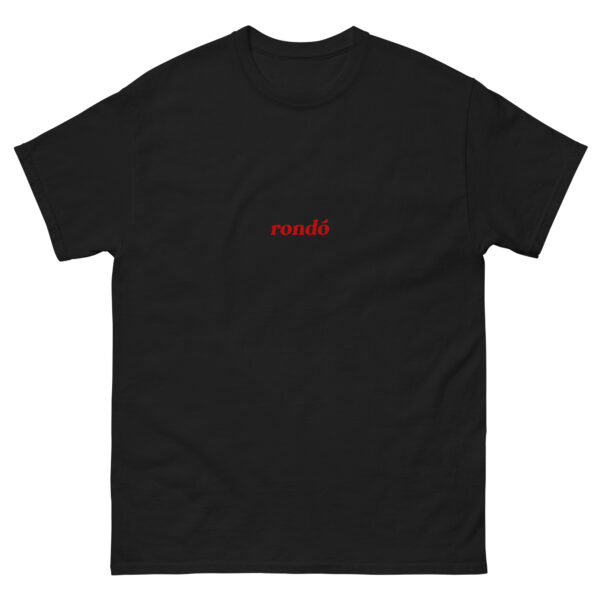 Camiseta Rondó con logo rojo