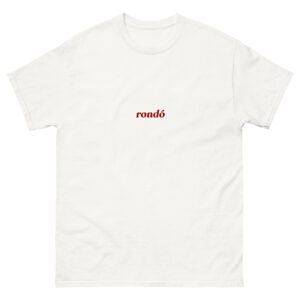 Camiseta Rondó con logo rojo