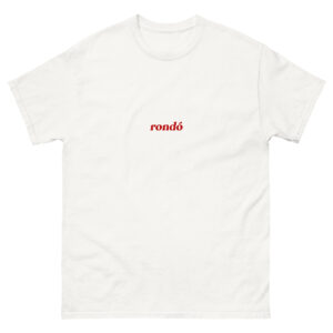 Camiseta Rondó con logo rojo